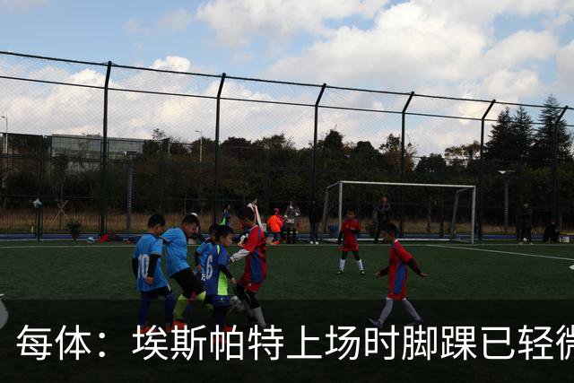 每体：埃斯帕特上场时脚踝已轻微不适，他可能要休战两个月
