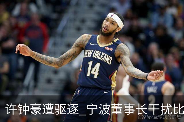 许钟豪遭驱逐 宁波董事长干扰比赛被停赛+罚款3万